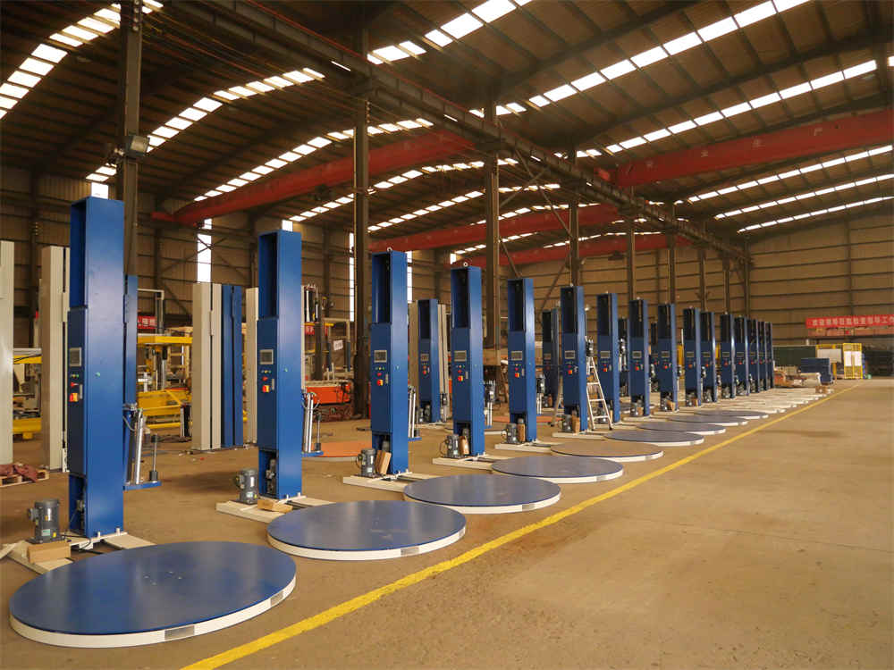 特殊ストレッチ包装フィルム包装機