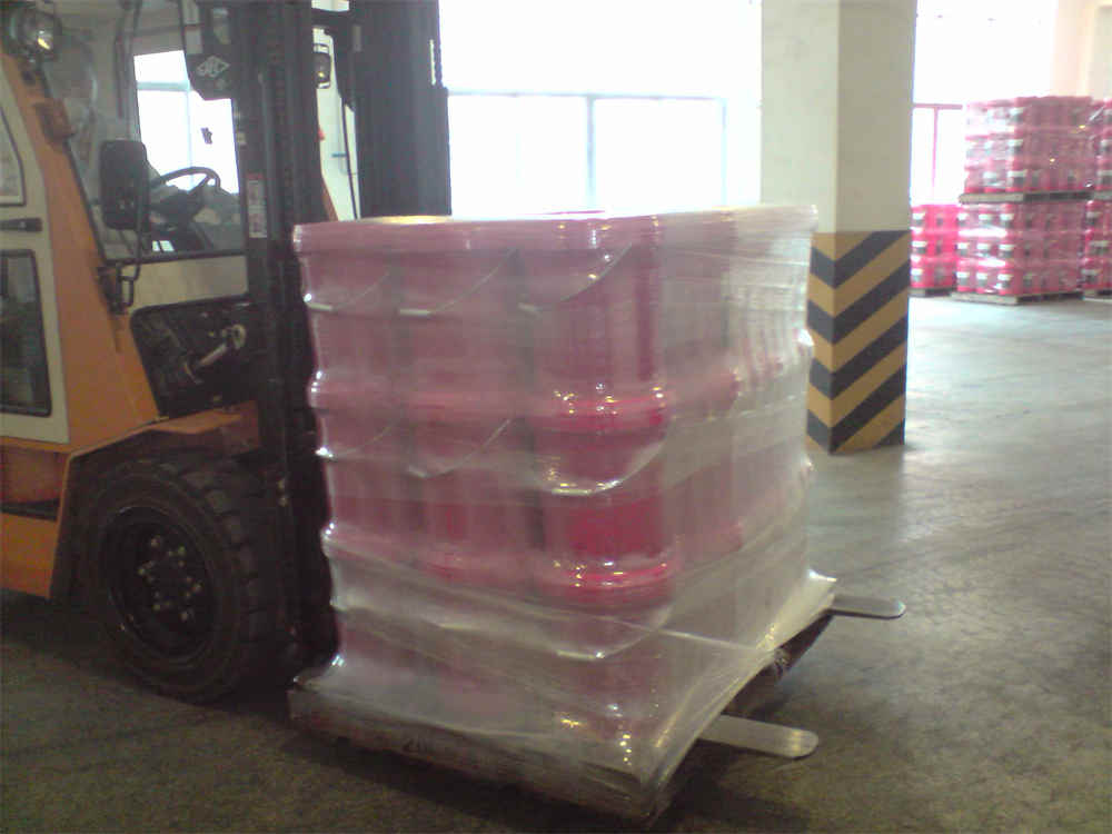 特殊ストレッチ包装フィルム包装機