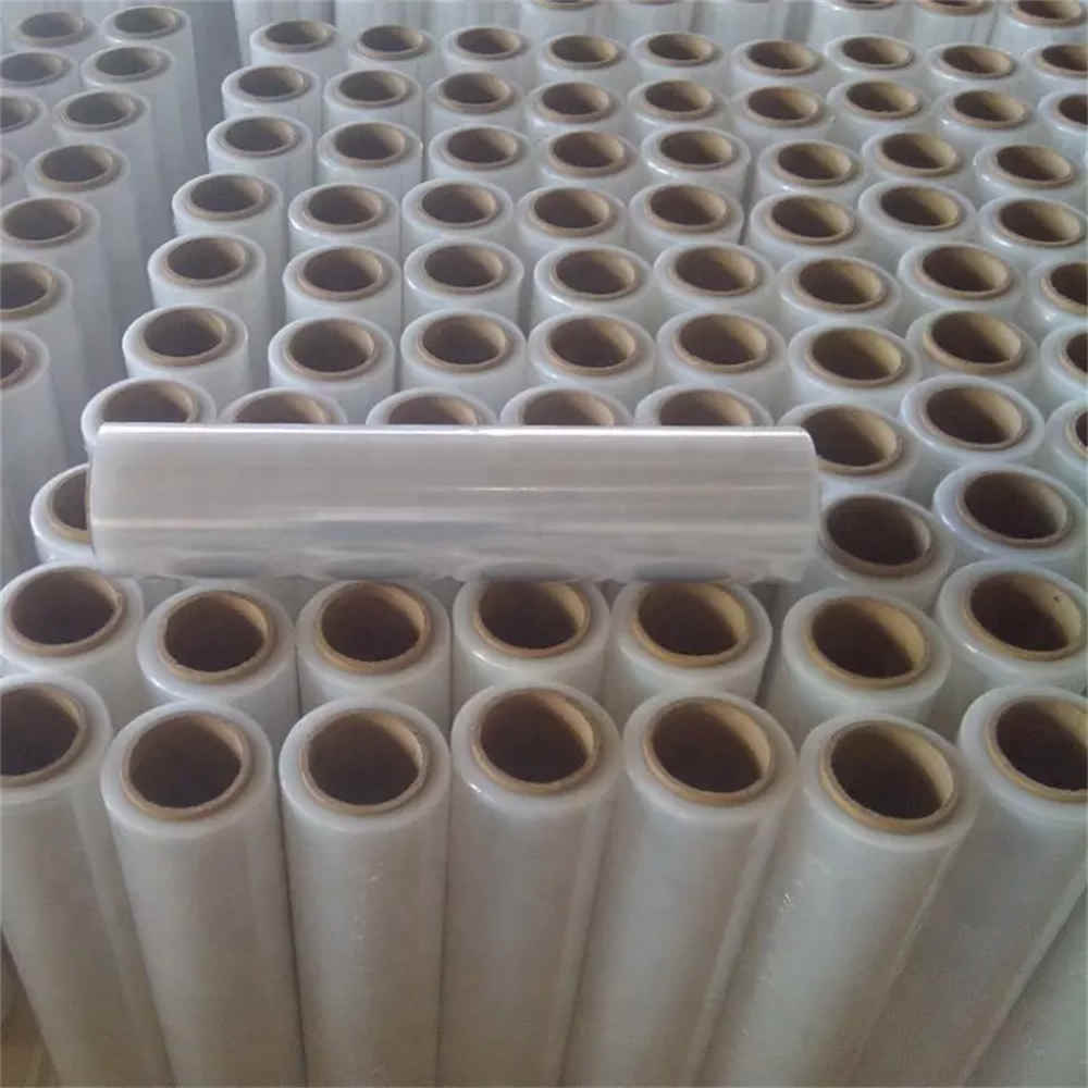 熱い販売 20um/25um 包装 PE ハンド使用ストレッチ フィルム