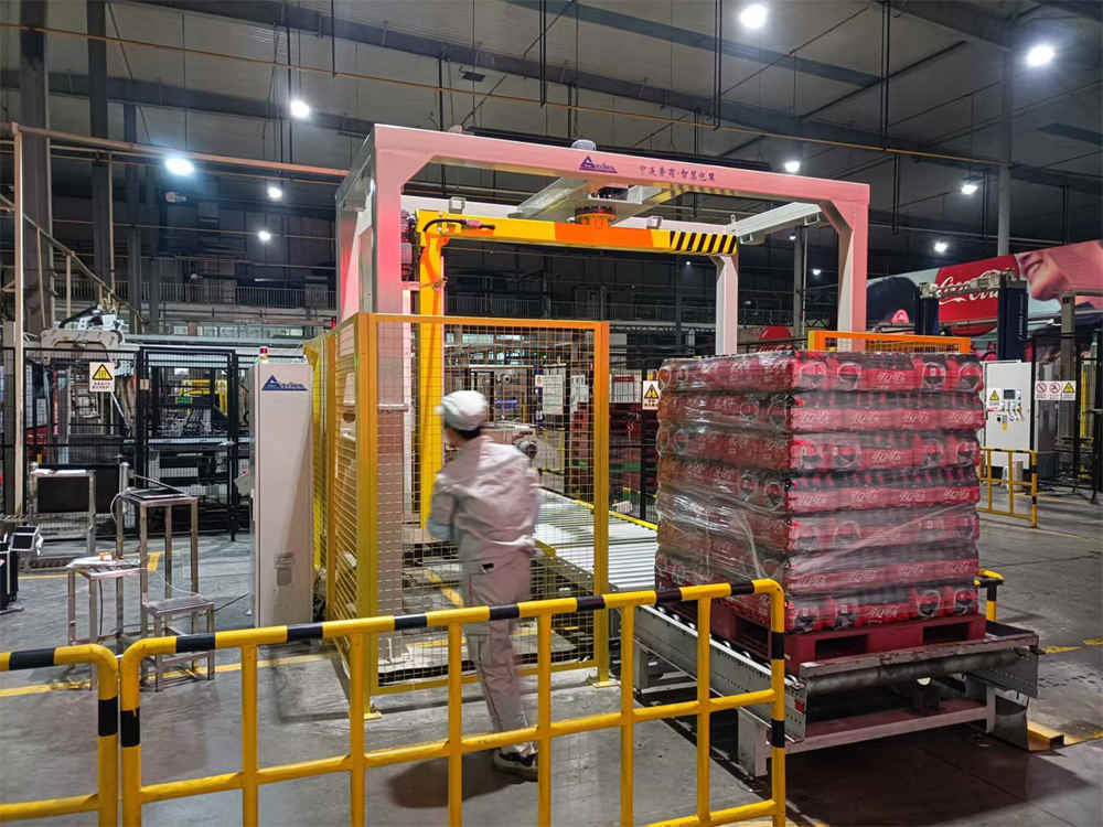 ZL1800FZ-PL 回転アームストレッチフィルムラッパー