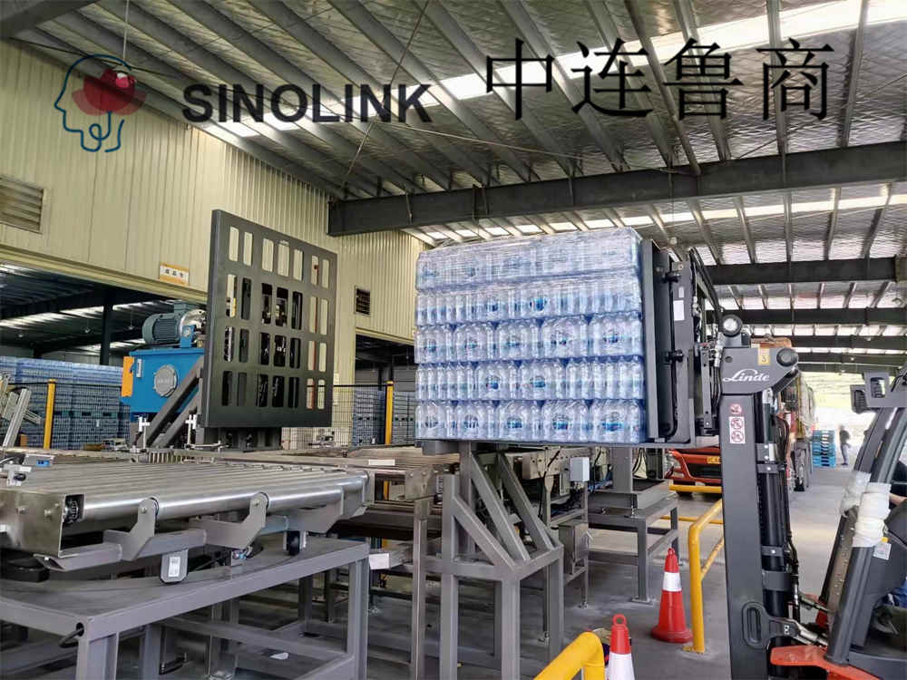 完全に自動パレット化された貨物分離タイププッシャー