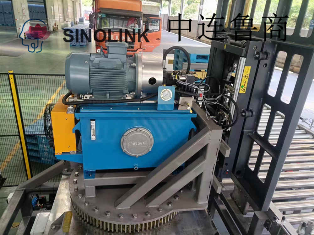 完全に自動パレット化された貨物分離タイププッシャー