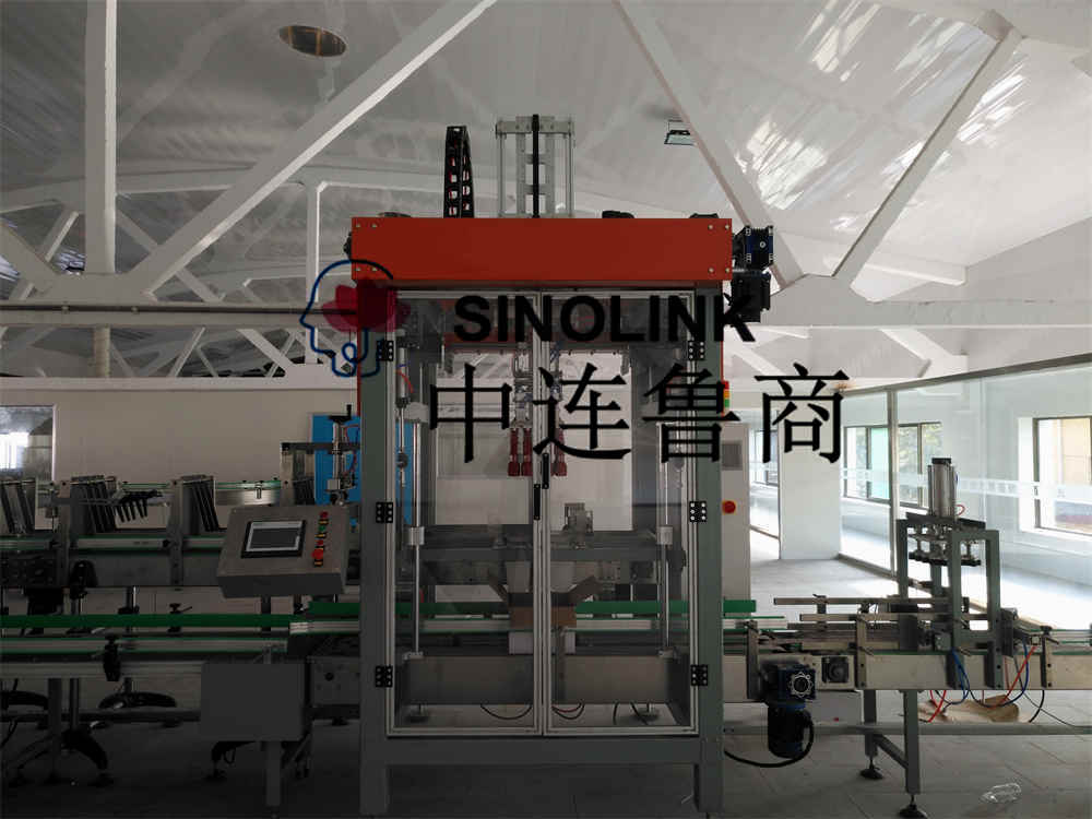 ジャンプオンケースパッカー完全自動カートンカーゴパッキングマシン