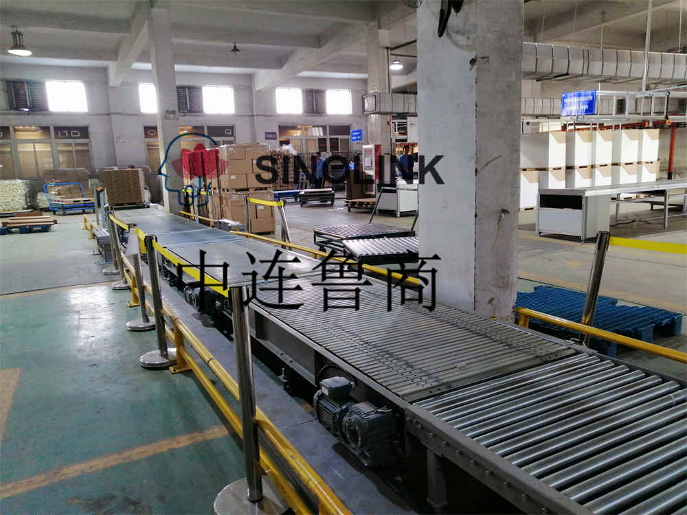 全自動イケアホーム紙パレット物流搬送包装包装システム