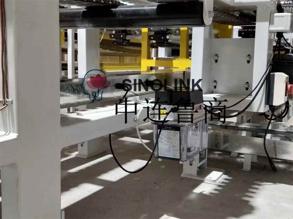 石膏ボード（建築ボード、人工ボード等）全自動六面包装包装システム