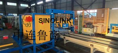 自動クリップ式カラー鋼タイル（形材） 建築資材 木ブロック結束システム