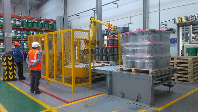 全自動ターンテーブル包装機 Full Automatic Turntable Wrapping Machine