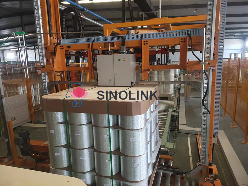 全自動縦型パレット結束機 Fully Automatic Vertical Pallet Strapping Machine