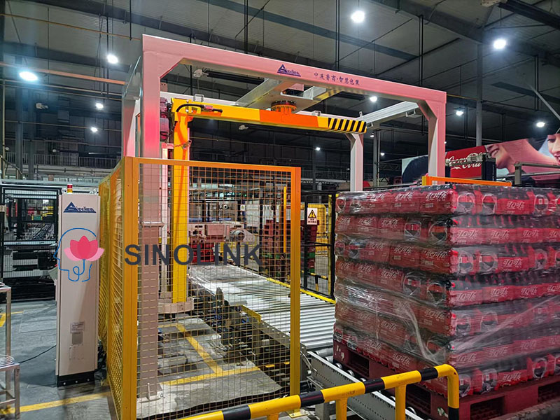 全自動ロータリーアームストレッチラッパー Full Automatic Rotary Arm Stretch Wrapper