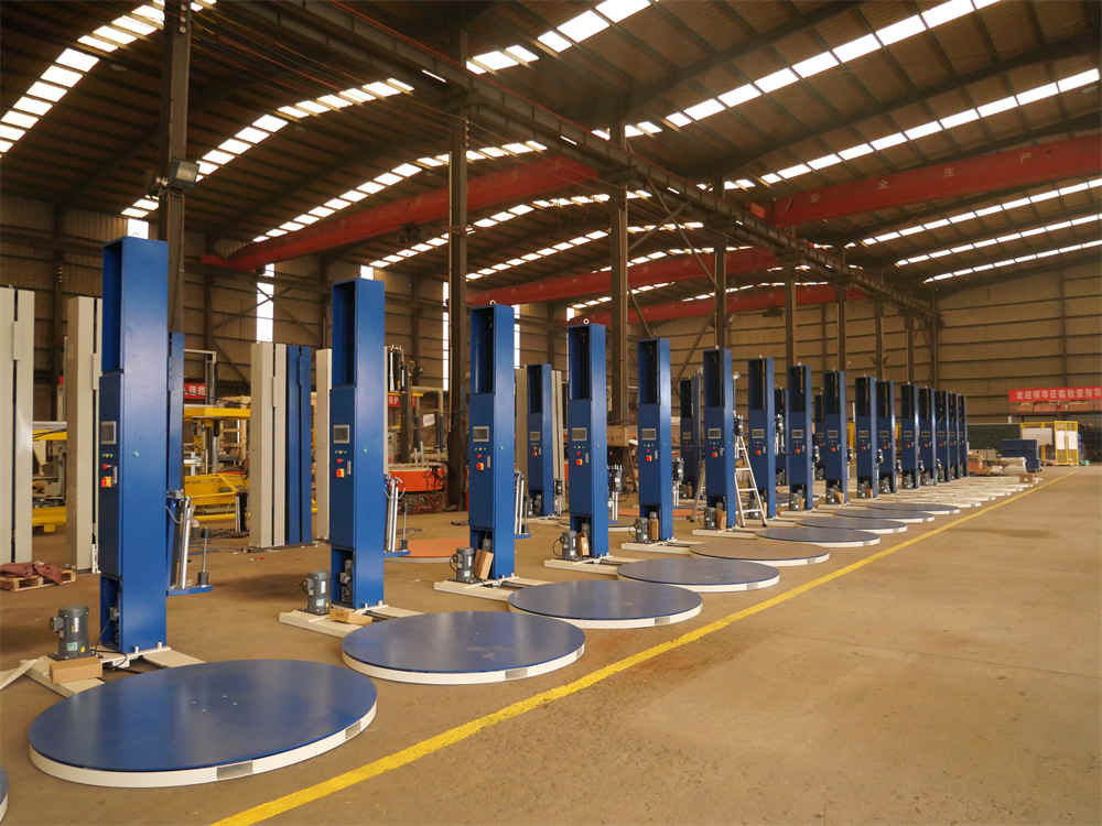 T1650FZ 全自動パレットラッパーマシン T1650FZ Full Auto Pallet Wrapper Machine