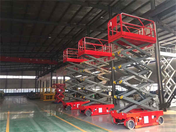 販売用自動はさみリフティングプラットフォーム Automatic Scissors Lifting Platform For Sales