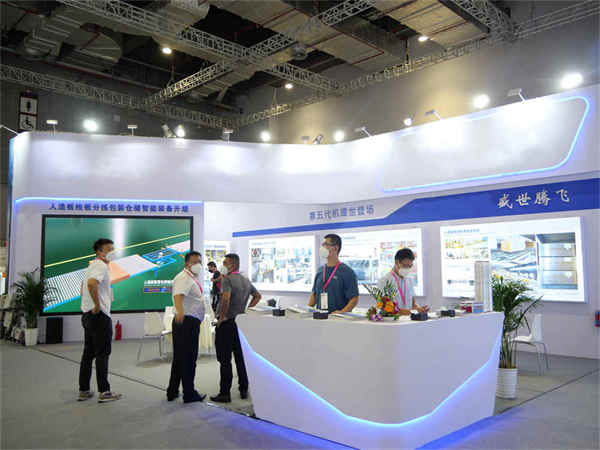 全自動オンラインレンテン紙コーナーパレット包装機 Full Automatic Online Lenthen Paper Corner Pallet Wrapping Machine