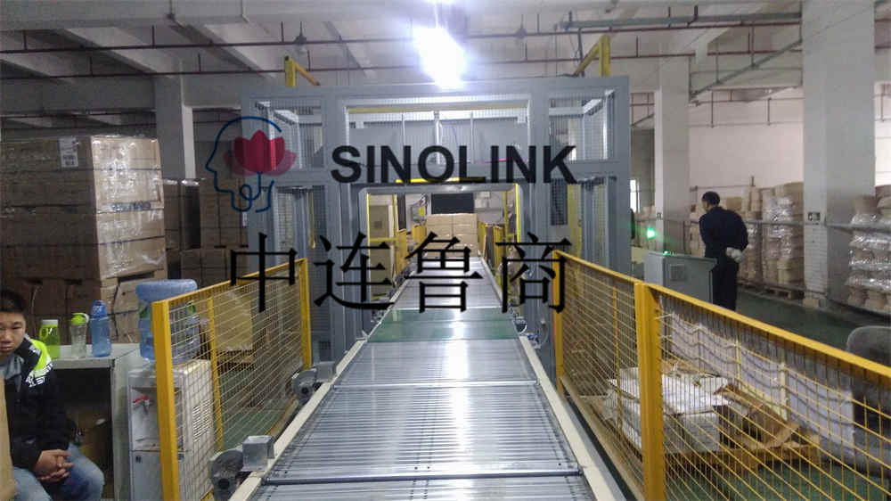 Fully Automatic IKEA Home Paper Pallet Logistics Conveying Wrapping Packaging System