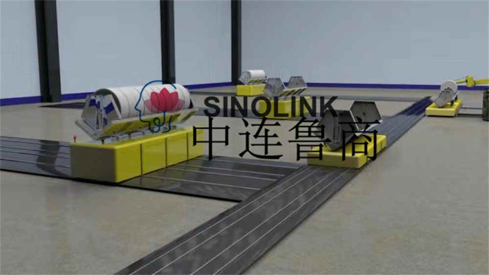Non Woven Fabric Automatic Conveying And Packaging System