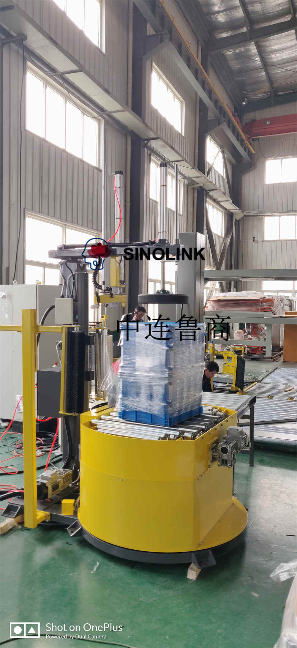 トレイレスオンライン自動ストレッチラップマシン トレイレスオンライン自動ストレッチラップマシン