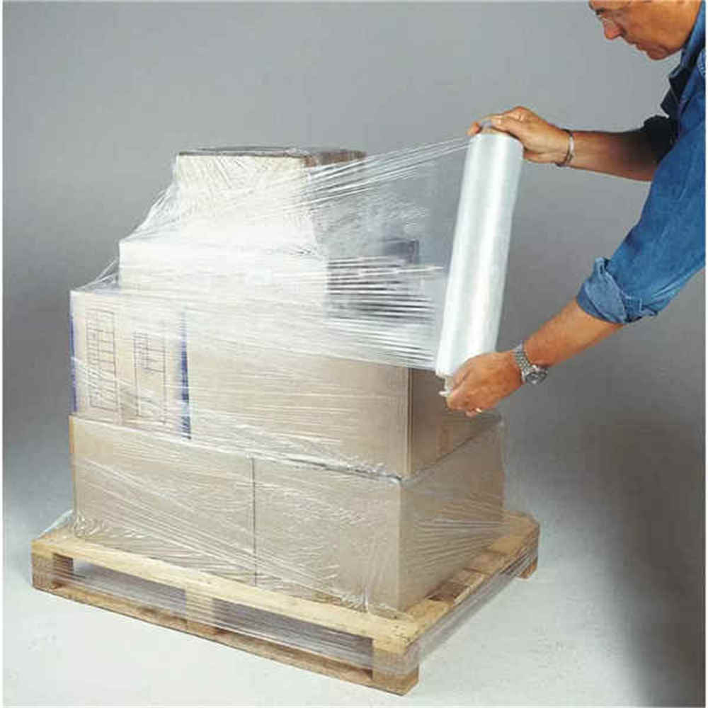 Hot Sales 20um/25um Wrapping PE Hand Use Stretch Film